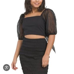 NWT Cleobella Black Josie Blouse